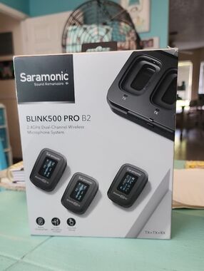 Saramonic BLINK500 PRO B2 Wireless Microphone System - Black/Gray